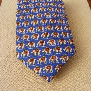 Vintage Elephant Indian Tie